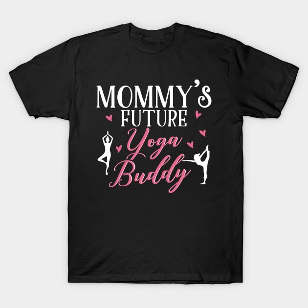 Yoga Mom Daughter Matching Gifts T-Shirt by KsuAnn